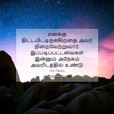 Picture 07 - யோபு 23:14 TAMIRV - எனக்கு - Bible Verse Picture