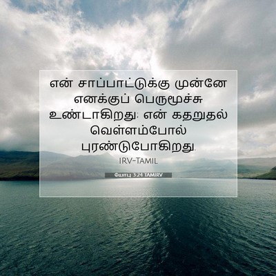 Picture 07 - யோபு 3:24 TAMIRV - என் - Bible Verse Picture