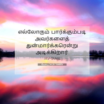 Picture 07 - யோபு 34:28 TAMIRV - எல்லோரும் - Bible Verse Picture