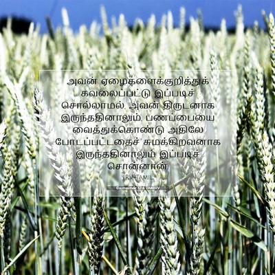 Picture 07 - யோவான் 12:6 TAMIRV - அவன் - Bible Verse Picture