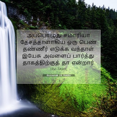 Picture 07 - யோவான் 4:8 TAMIRV - அப்பொழுது சமாரியா - Bible Verse Picture