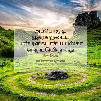 Picture 07 - யோவான் 6:4 TAMIRV - அப்பொழுது - Bible Verse Picture