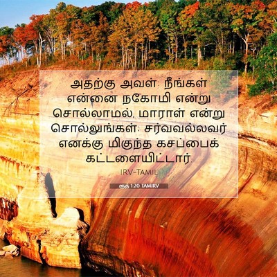 Picture 07 - ரூத் 1:20 TAMIRV - அதற்கு அவள்: - Bible Verse Picture