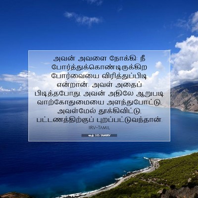 Picture 07 - ரூத் 3:15 TAMIRV - அவன் அவளை நோக்கி: - Bible Verse Picture