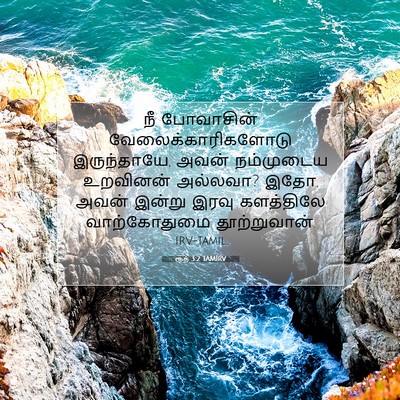 Picture 07 - ரூத் 3:2 TAMIRV - நீ போவாசின் - Bible Verse Picture