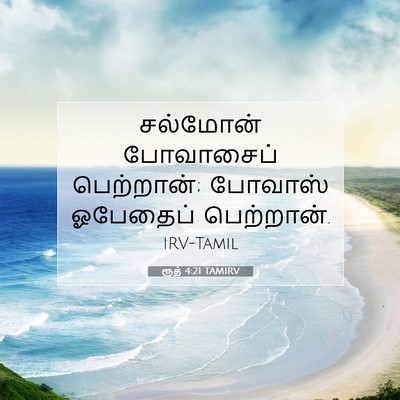 Picture 07 - ரூத் 4:21 TAMIRV - சல்மோன் போவாசைப் - Bible Verse Picture