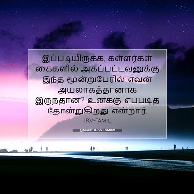 Picture 07 - லூக்கா 10:36 TAMIRV - இப்படியிருக்க, - Bible Verse Picture