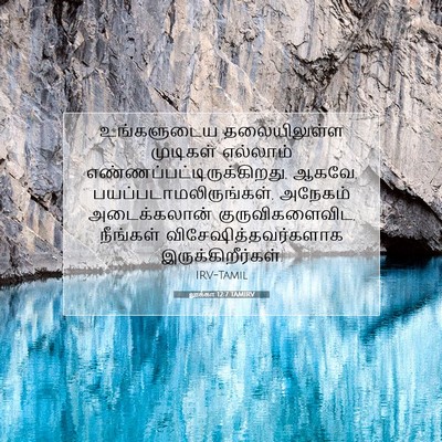 Picture 07 - லூக்கா 12:7 TAMIRV - உங்களுடைய - Bible Verse Picture