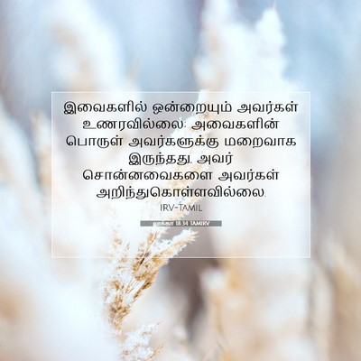 Picture 07 - லூக்கா 18:34 TAMIRV - இவைகளில் - Bible Verse Picture