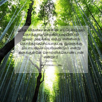 Picture 07 - லூக்கா 18:5 TAMIRV - இந்த விதவை என்னை - Bible Verse Picture