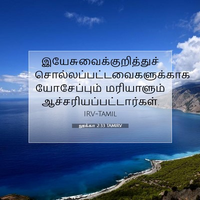Picture 07 - லூக்கா 2:33 TAMIRV -  - Bible Verse Picture
