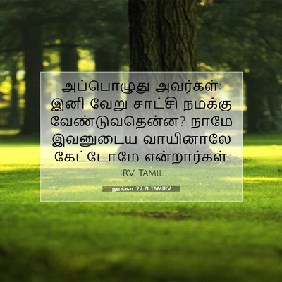 Picture 07 - லூக்கா 22:71 TAMIRV - அப்பொழுது - Bible Verse Picture