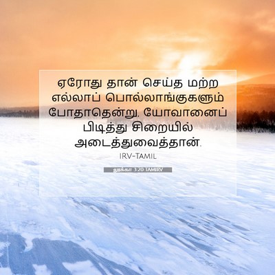 Picture 07 - லூக்கா 3:20 TAMIRV - ஏரோது தான் செய்த - Bible Verse Picture