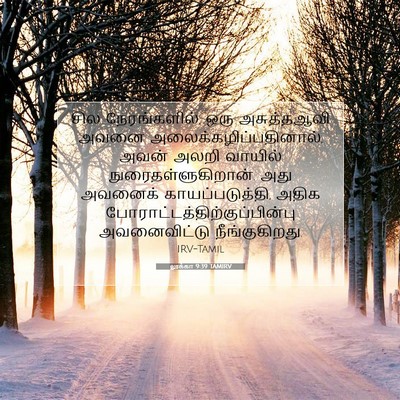 Picture 07 - லூக்கா 9:39 TAMIRV - சில நேரங்களில், - Bible Verse Picture