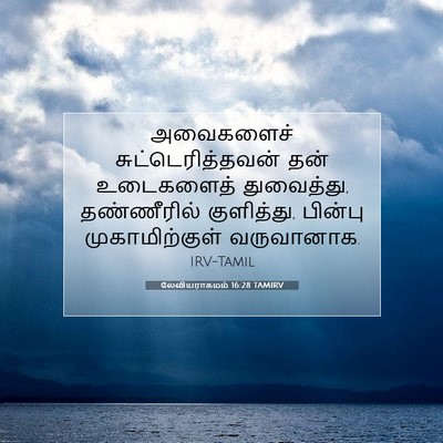Picture 07 - லேவியராகமம் 16:28 TAMIRV - அவைகளைச் - Bible Verse Picture
