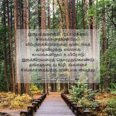 Picture 07 - வெளிப்படுத்தின விசேஷம் 4:10 TAMIRV - இருபத்துநான்கு - Bible Verse Picture