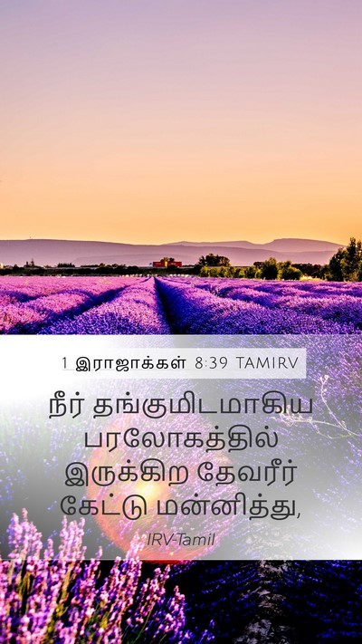 1 இராஜாக்கள் 8:39 TAMIRV Bible Verse Image