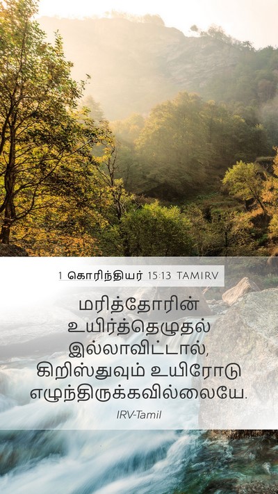 1 கொரிந்தியர் 15:13 TAMIRV Bible Verse Image