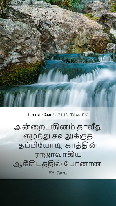 1 சாமுவேல் 21:10 TAMIRV Bible Verse Image