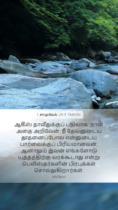1 சாமுவேல் 29:9 TAMIRV Bible Verse Image