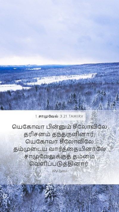1 சாமுவேல் 3:21 TAMIRV Bible Verse Image