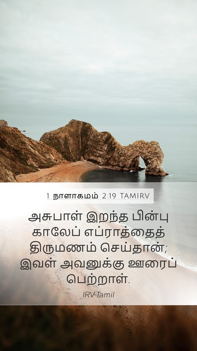 1 நாளாகமம் 2:19 TAMIRV Bible Verse Image