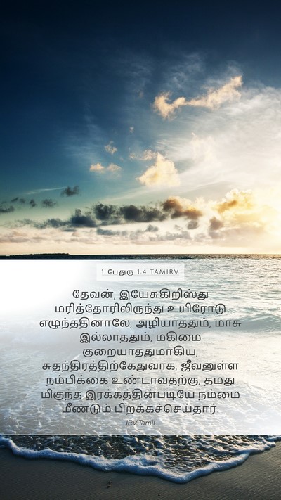 1 பேதுரு 1:4 TAMIRV Bible Verse Image