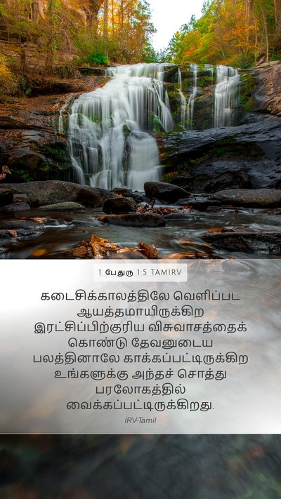 1 பேதுரு 1:5 TAMIRV Bible Verse Image