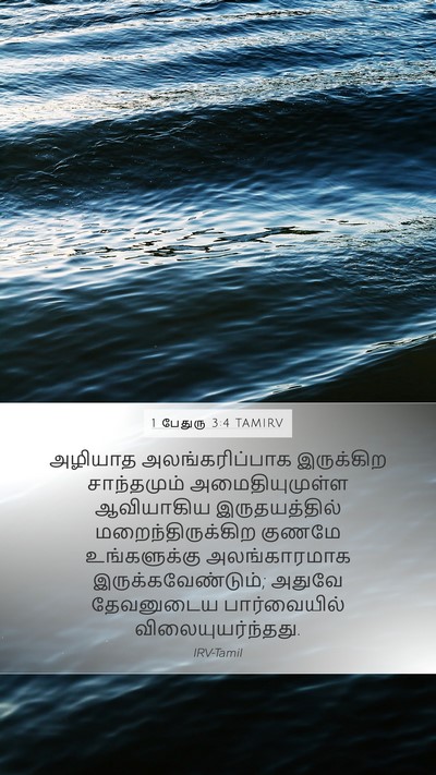 1 பேதுரு 3:4 TAMIRV Bible Verse Image