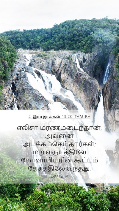 2 இராஜாக்கள் 13:20 TAMIRV Bible Verse Image