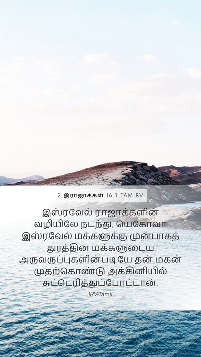 2 இராஜாக்கள் 16:3 TAMIRV Bible Verse Image