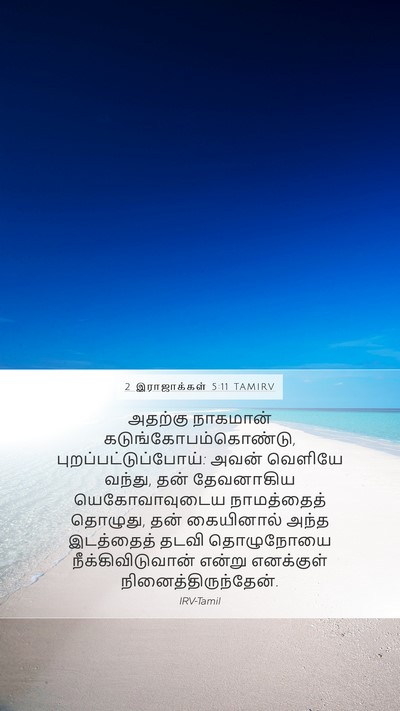 2 இராஜாக்கள் 5:11 TAMIRV Bible Verse Image