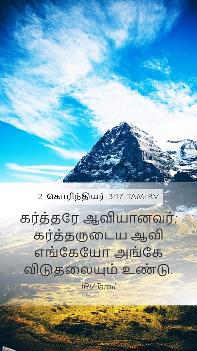 2 கொரிந்தியர் 3:17 TAMIRV Bible Verse Image