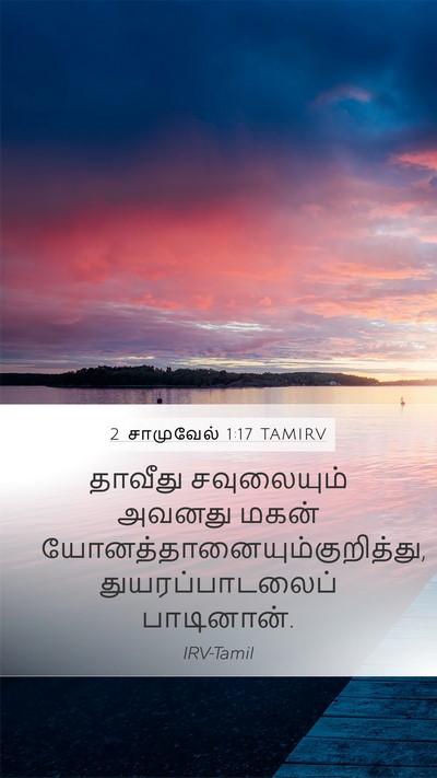 2 சாமுவேல் 1:17 TAMIRV Bible Verse Image