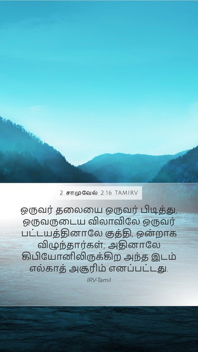 2 சாமுவேல் 2:16 TAMIRV Bible Verse Image
