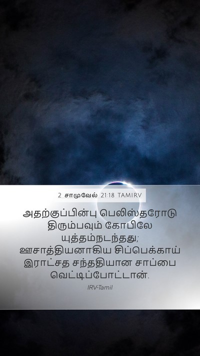 2 சாமுவேல் 21:18 TAMIRV Bible Verse Image