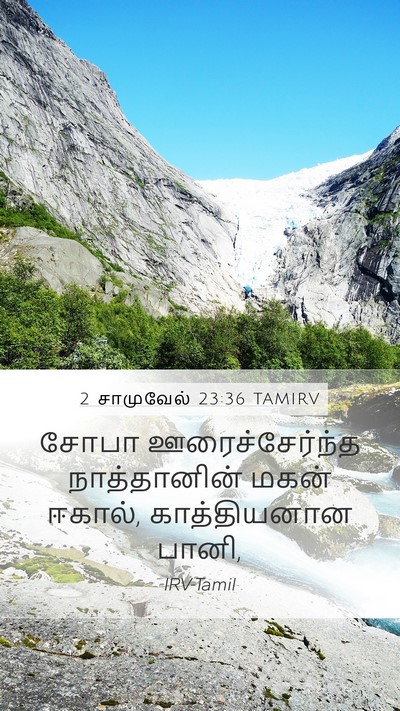 2 சாமுவேல் 23:36 TAMIRV Bible Verse Image