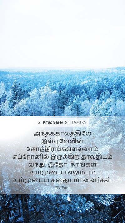 2 சாமுவேல் 5:1 TAMIRV Bible Verse Image