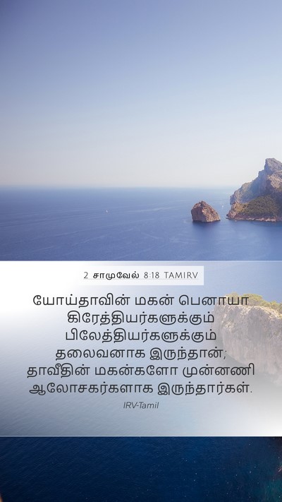 2 சாமுவேல் 8:18 TAMIRV Bible Verse Image