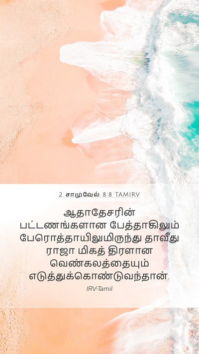 2 சாமுவேல் 8:8 TAMIRV Bible Verse Image
