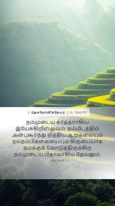 2 தெசலோனிக்கேயர் 2:16 TAMIRV Bible Verse Image