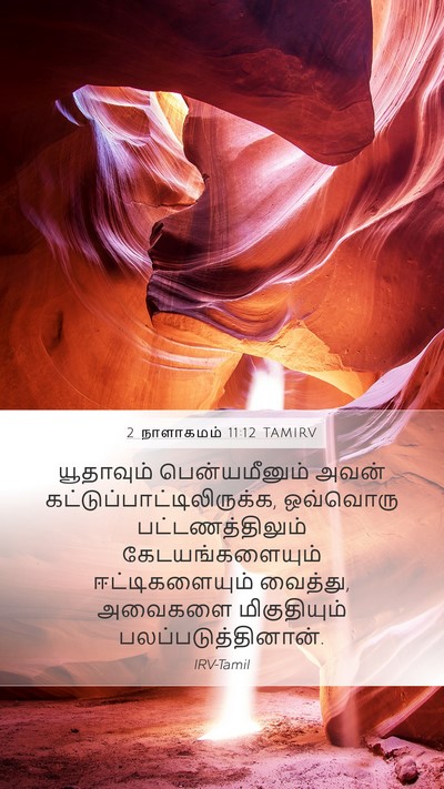 2 நாளாகமம் 11:12 TAMIRV Bible Verse Image