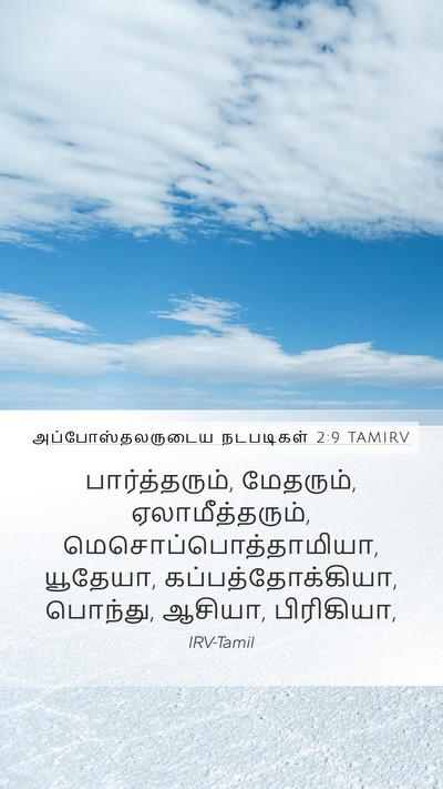 அப்போஸ்தலருடைய நடபடிகள் 2:9 TAMIRV Bible Verse Image