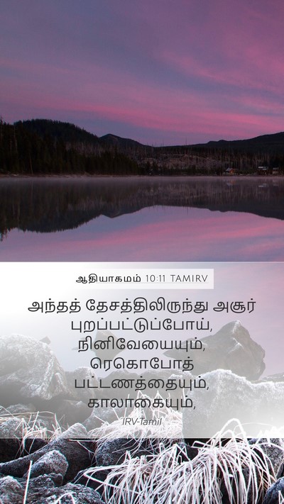 ஆதியாகமம் 10:11 TAMIRV Bible Verse Image