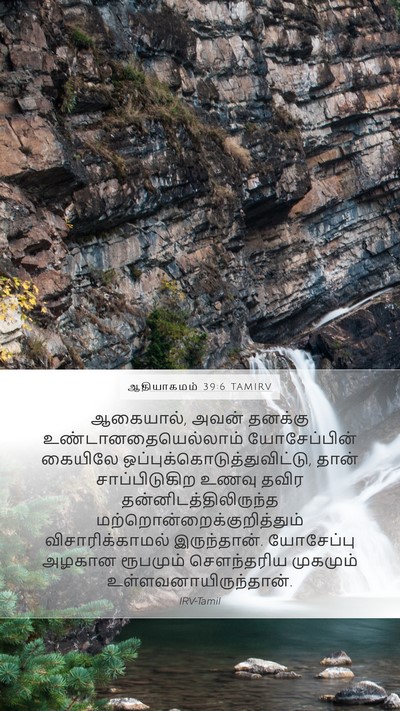 ஆதியாகமம் 39:6 TAMIRV Bible Verse Image