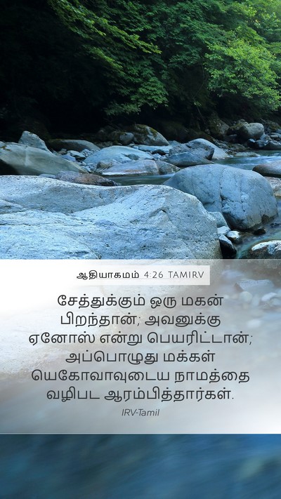 ஆதியாகமம் 4:26 TAMIRV Bible Verse Image