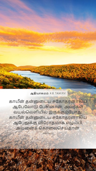 ஆதியாகமம் 4:8 TAMIRV Bible Verse Image