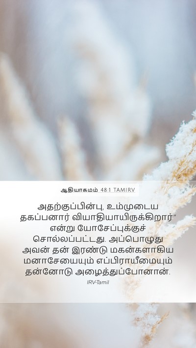 ஆதியாகமம் 48:1 TAMIRV Bible Verse Image