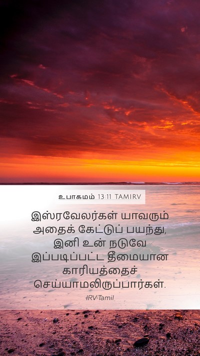 உபாகமம் 13:11 TAMIRV Bible Verse Image