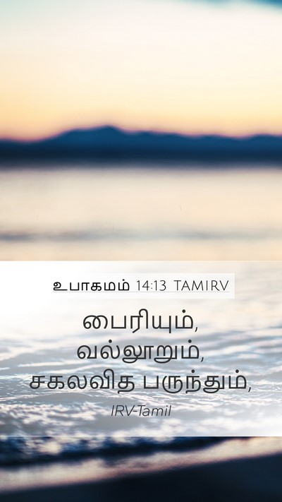 உபாகமம் 14:13 TAMIRV Mobile Phone Wallpaper - பைரியும், - Mobile Bible Verse Wallpaper